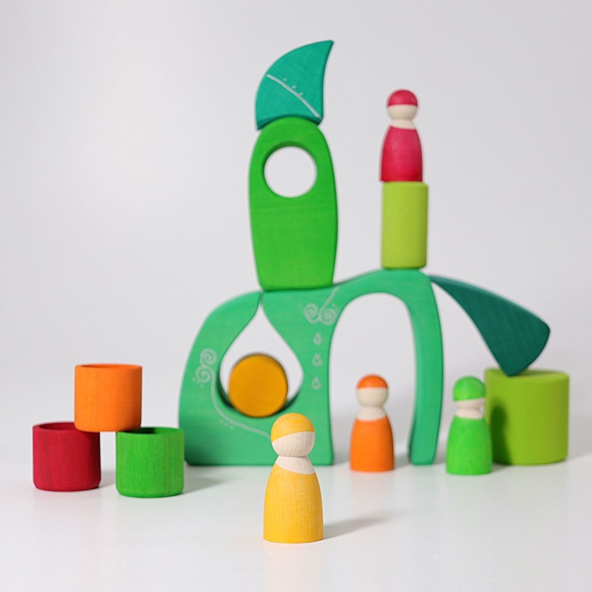 Grimm's Fairy Tale Village | Wooden Fairy Tale Building Blocks UK