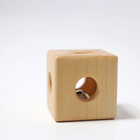 Grimm's Cube Rattle | | Grimm's Spiel and Holz | Little Acorn to Mighty Oaks