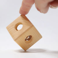 Grimm's Cube Rattle | | Grimm's Spiel and Holz | Little Acorn to Mighty Oaks