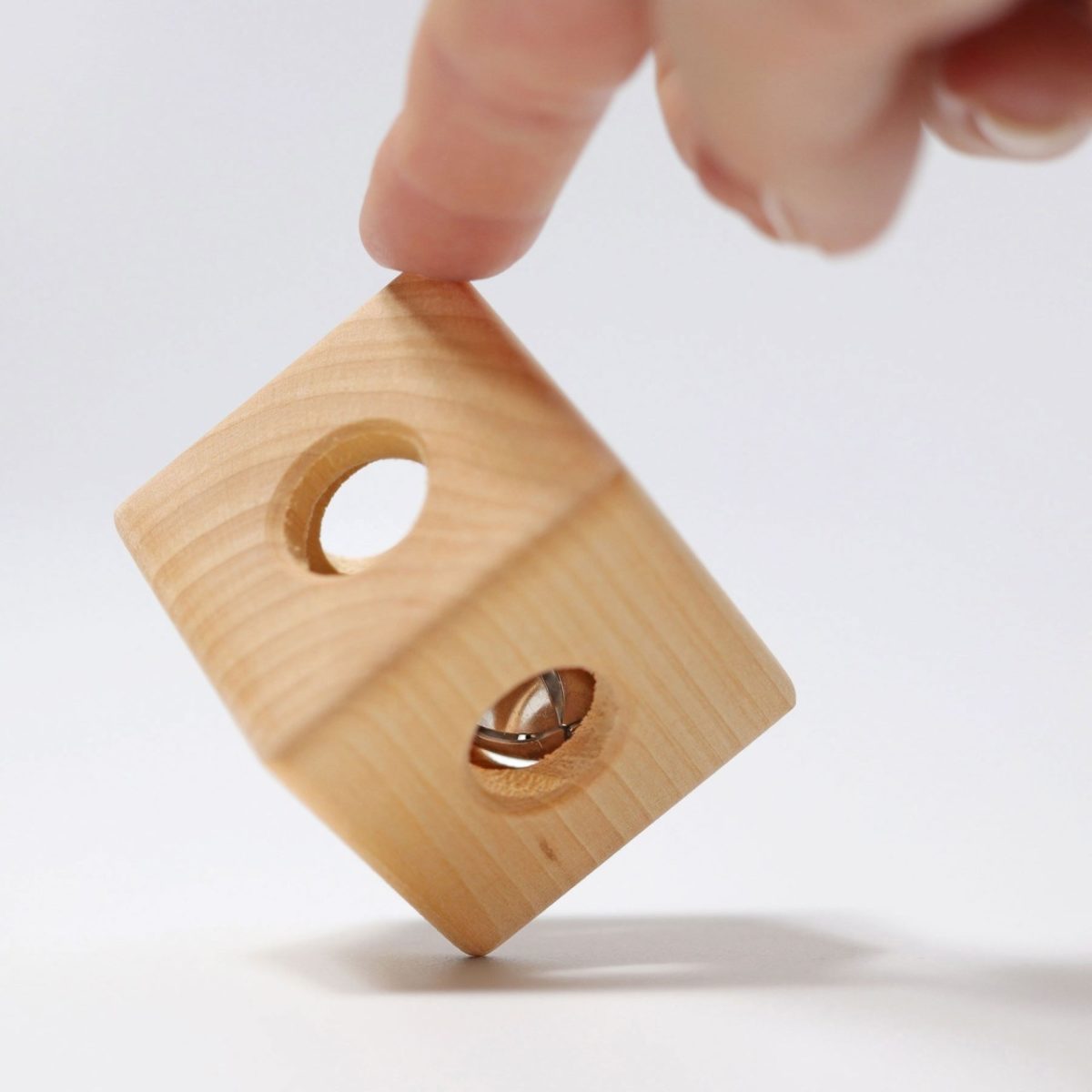 Grimm's Cube Rattle | | Grimm's Spiel and Holz | Little Acorn to Mighty Oaks