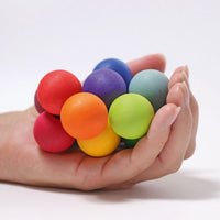 Grimm's Rainbow Bead Grasping Toy | | Grimm's Spiel and Holz | Little Acorn to Mighty Oaks