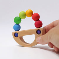 Grimm's Rainbow Boat Grasping Toy | | Grimm's Spiel and Holz | Little Acorn to Mighty Oaks