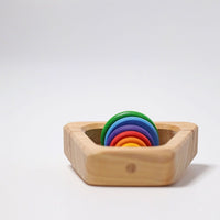 Grimm's Pyramid Rattle | | Grimm's Spiel and Holz | Little Acorn to Mighty Oaks