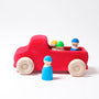 Grimm's Wooden Truck - Large Red | | Grimm's Spiel and Holz | Little Acorn to Mighty Oaks