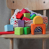 Grimm's 60 Coloured Geo Blocks | | Grimm's Spiel and Holz | Little Acorn to Mighty Oaks