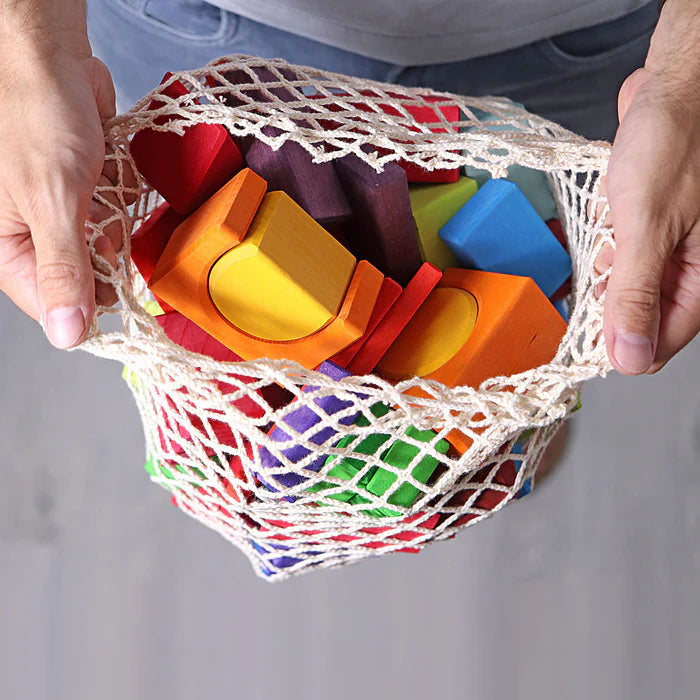 Grimm's 60 Coloured Geo Blocks | | Grimm's Spiel and Holz | Little Acorn to Mighty Oaks