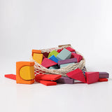 Grimm's 60 Coloured Geo Blocks | | Grimm's Spiel and Holz | Little Acorn to Mighty Oaks