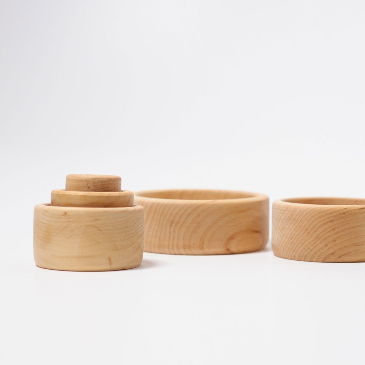 Grimm's Nesting Bowls - Natural | | Grimm's Spiel and Holz | Little Acorn to Mighty Oaks