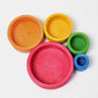 Grimm's Rainbow Nesting Bowls - Rainbow Red | | Grimm's Spiel and Holz | Little Acorn to Mighty Oaks