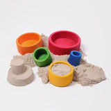 Grimm's Rainbow Nesting Bowls - Rainbow Red | | Grimm's Spiel and Holz | Little Acorn to Mighty Oaks