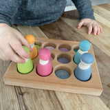 Grimm's Pastel Sorting Board | | Grimm's Spiel and Holz | Little Acorn to Mighty Oaks
