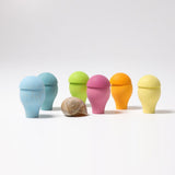 Grimm's Mushrooms Matching Game - Pastel | | Grimm's Spiel and Holz | Little Acorn to Mighty Oaks