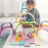Grimm's 12 piece Pastel Rainbow | | Grimm's Spiel and Holz | Little Acorn to Mighty Oaks