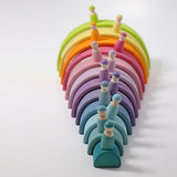 Grimm's 12 piece Pastel Rainbow | | Grimm's Spiel and Holz | Little Acorn to Mighty Oaks