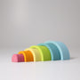 Grimm's Small Pastel Rainbow Stacker | | Grimm's Spiel and Holz | Little Acorn to Mighty Oaks