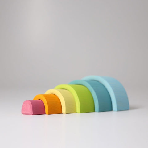 Grimm's Small Pastel Rainbow Stacker