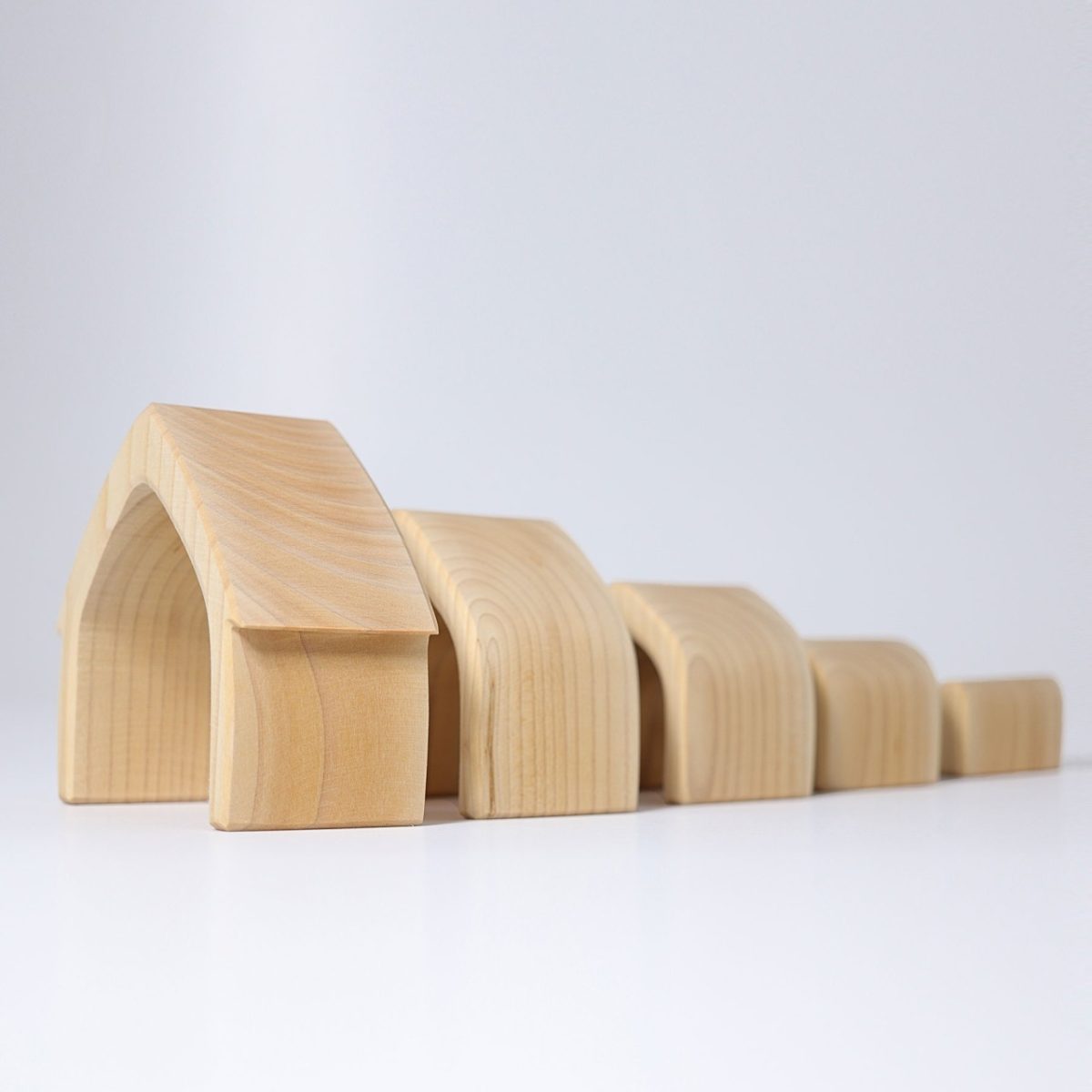 Grimm's Natural House Stacker | | Grimm's Spiel and Holz | Little Acorn to Mighty Oaks