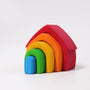 Grimm's Rainbow House Stacker | | Grimm's Spiel and Holz | Little Acorn to Mighty Oaks