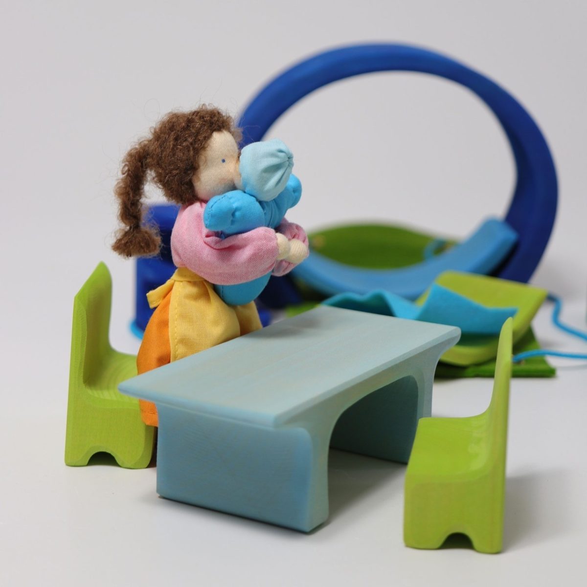 Grimm's Mobile Home - Blue-Green | | Grimm's Spiel and Holz | Little Acorn to Mighty Oaks