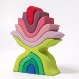 Grimm's Flower Stacker | | Grimm's Spiel and Holz | Little Acorn to Mighty Oaks