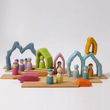 Grimm's Rainbow Cave Arch Stacker | | Grimm's Spiel and Holz | Little Acorn to Mighty Oaks