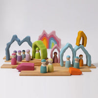 Grimm's Rainbow Cave Arch Stacker | | Grimm's Spiel and Holz | Little Acorn to Mighty Oaks