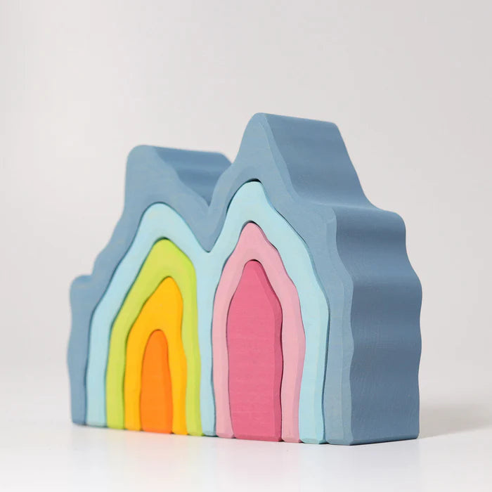 Grimm's Rainbow Cave Arch Stacker | | Grimm's Spiel and Holz | Little Acorn to Mighty Oaks