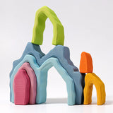 Grimm's Rainbow Cave Arch Stacker | | Grimm's Spiel and Holz | Little Acorn to Mighty Oaks