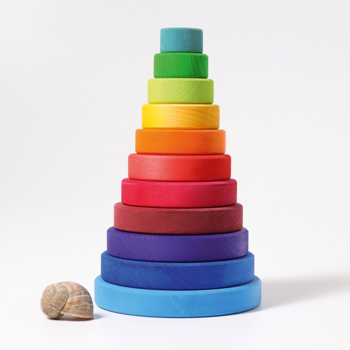 Grimm's Rainbow Conical Tower | | Grimm's Spiel and Holz | Little Acorn to Mighty Oaks