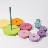 Grimm's Pastel Conical Tower | | Grimm's Spiel and Holz | Little Acorn to Mighty Oaks