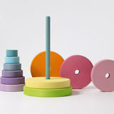 Grimm's Pastel Conical Tower | | Grimm's Spiel and Holz | Little Acorn to Mighty Oaks