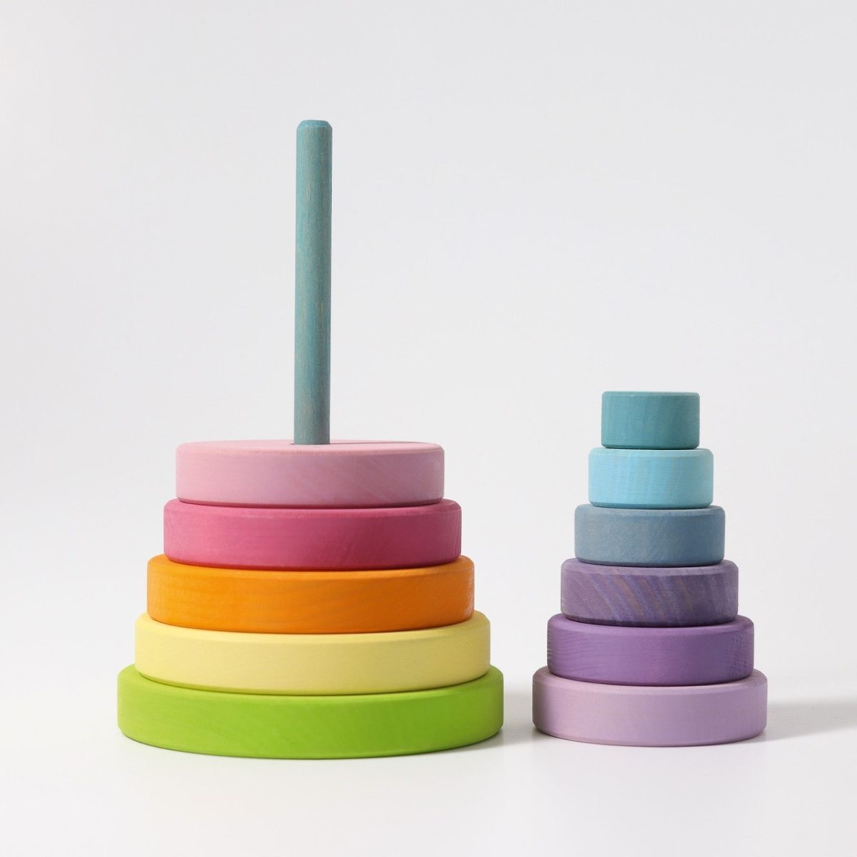 Grimm's Pastel Conical Tower | | Grimm's Spiel and Holz | Little Acorn to Mighty Oaks