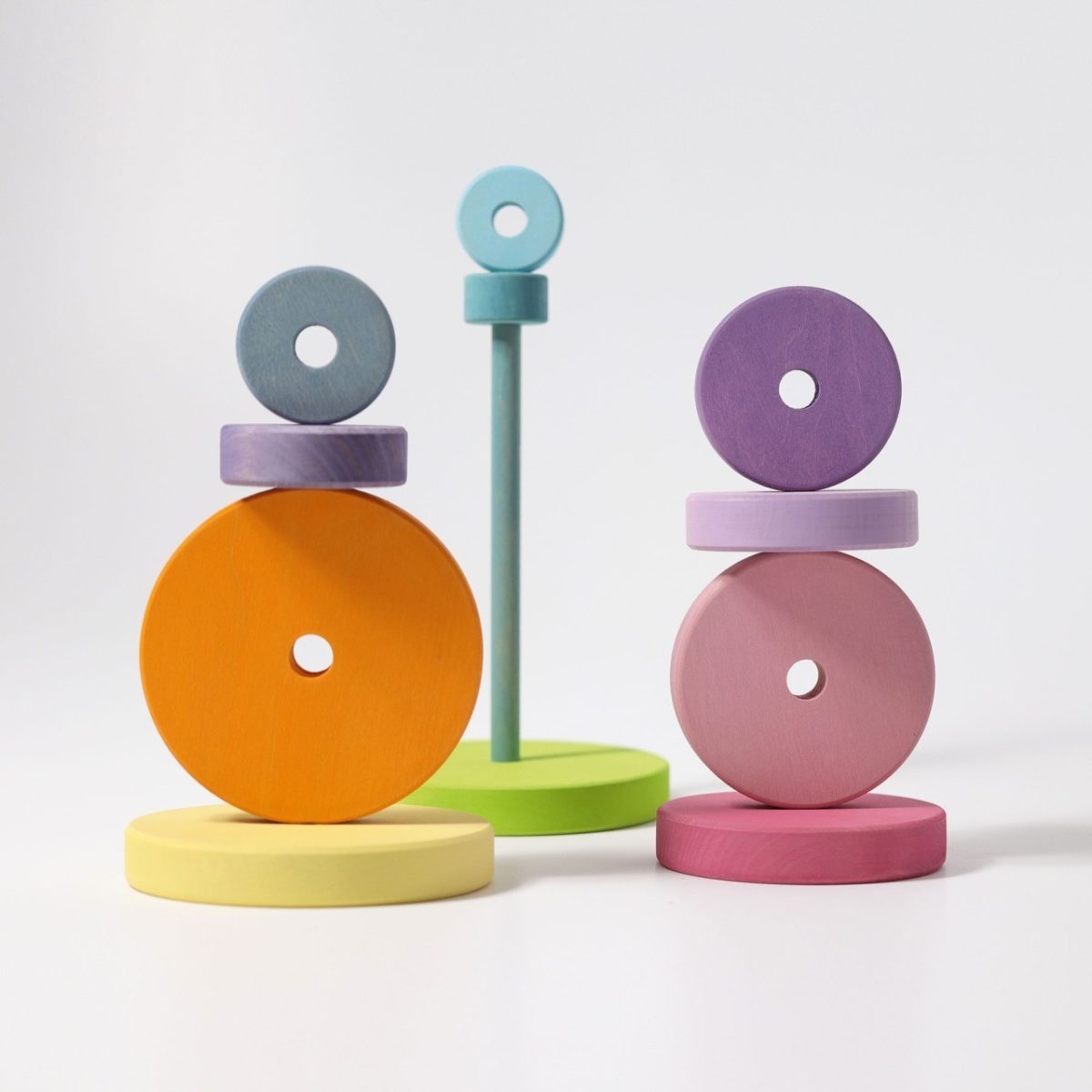 Grimm's Pastel Conical Tower | | Grimm's Spiel and Holz | Little Acorn to Mighty Oaks