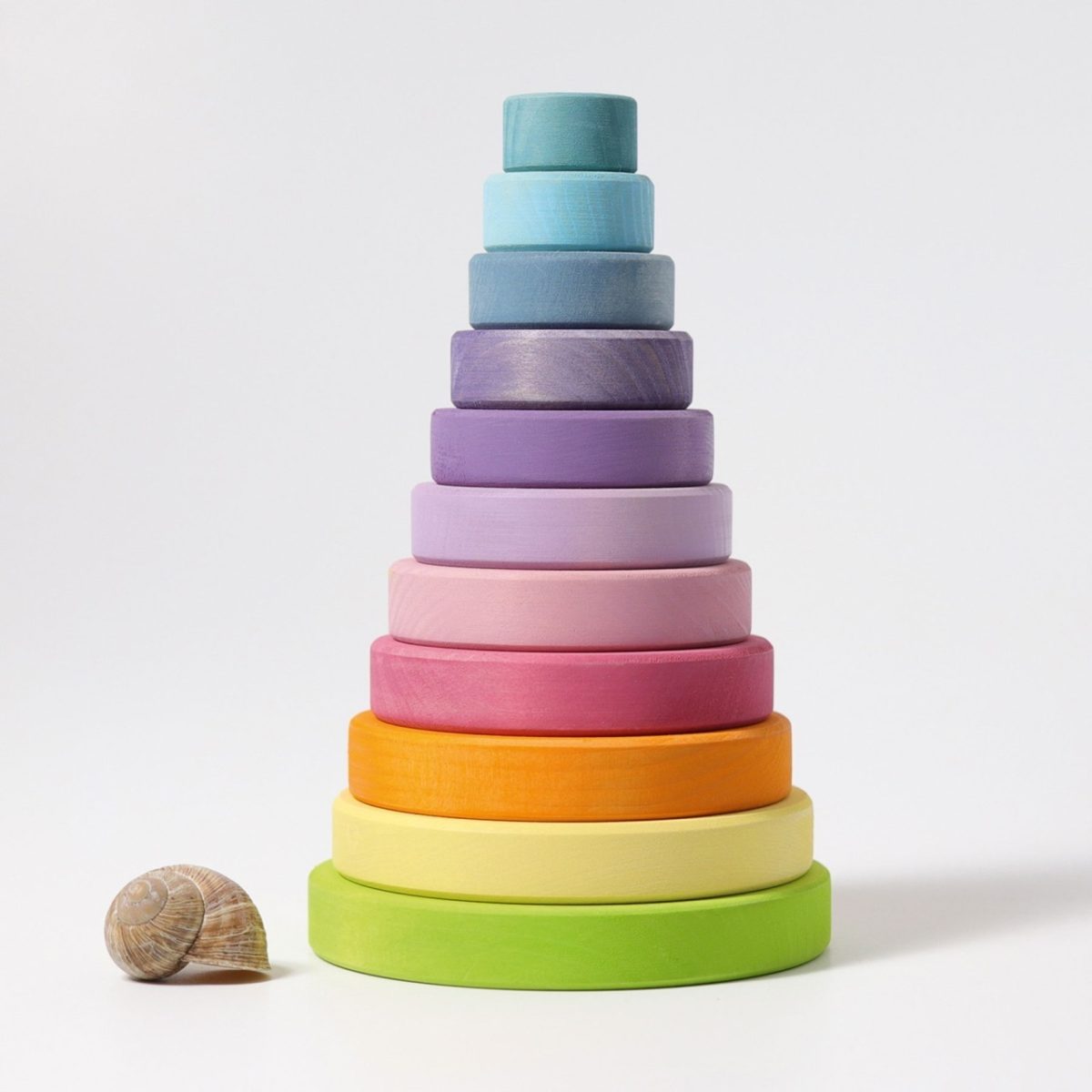 Grimm's Pastel Conical Tower | | Grimm's Spiel and Holz | Little Acorn to Mighty Oaks