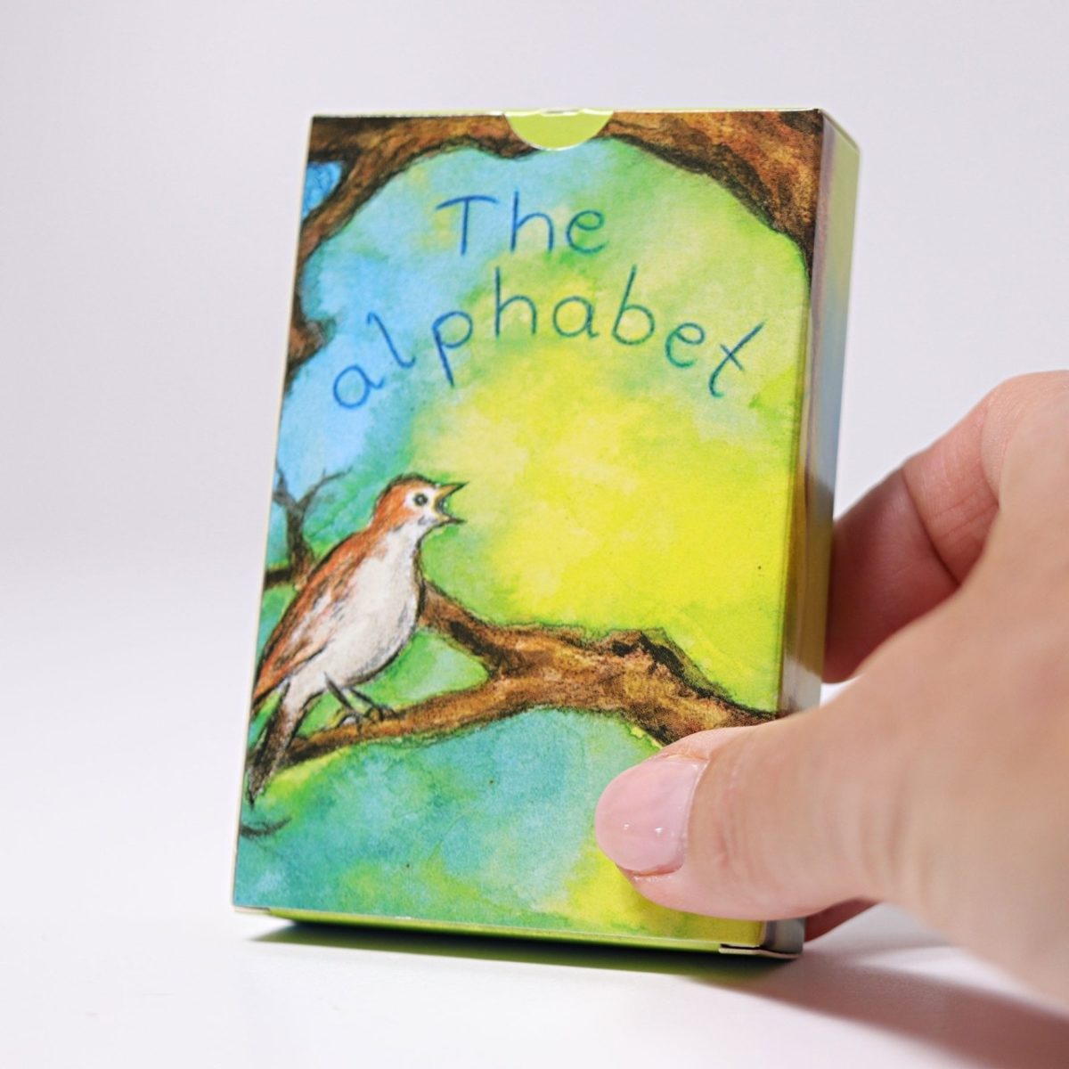 Grimm's Alphabet Cards - Upper Case | | Grimm's Spiel and Holz | Little Acorn to Mighty Oaks