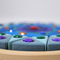Grimm's Small Sparkling Mandala | | Grimm's Spiel and Holz | Little Acorn to Mighty Oaks