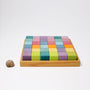 Grimm's 36 Building Blocks - Pastel Mosaic | | Grimm's Spiel and Holz | Little Acorn to Mighty Oaks