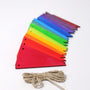 Grimm's Wooden Rainbow Bunting | | Grimm's Spiel and Holz | Little Acorn to Mighty Oaks