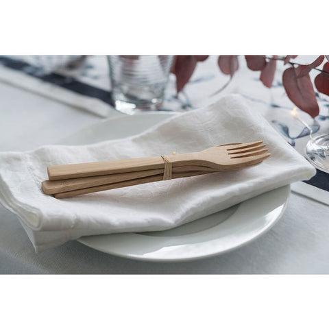 Bambu Organic Knife, Fork and Spoon Set