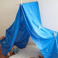 Sarah's Silks Double Starry Night Playsilk - 54 x 108 inches | | Sarah's Silks | Little Acorn to Mighty Oaks