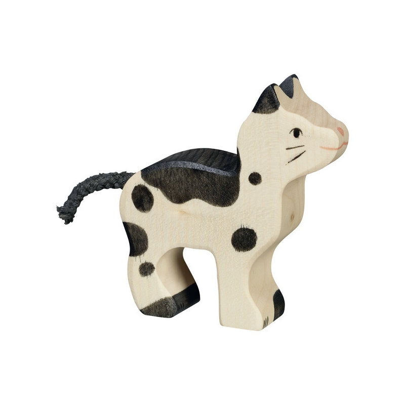 Holztiger Black and White Cat