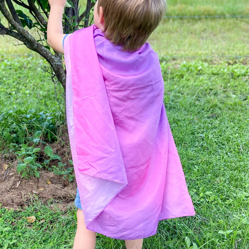 Play Silkies Sunset Playsilk - 35 x 35 inch | | Play Silkies | Little Acorn to Mighty Oaks