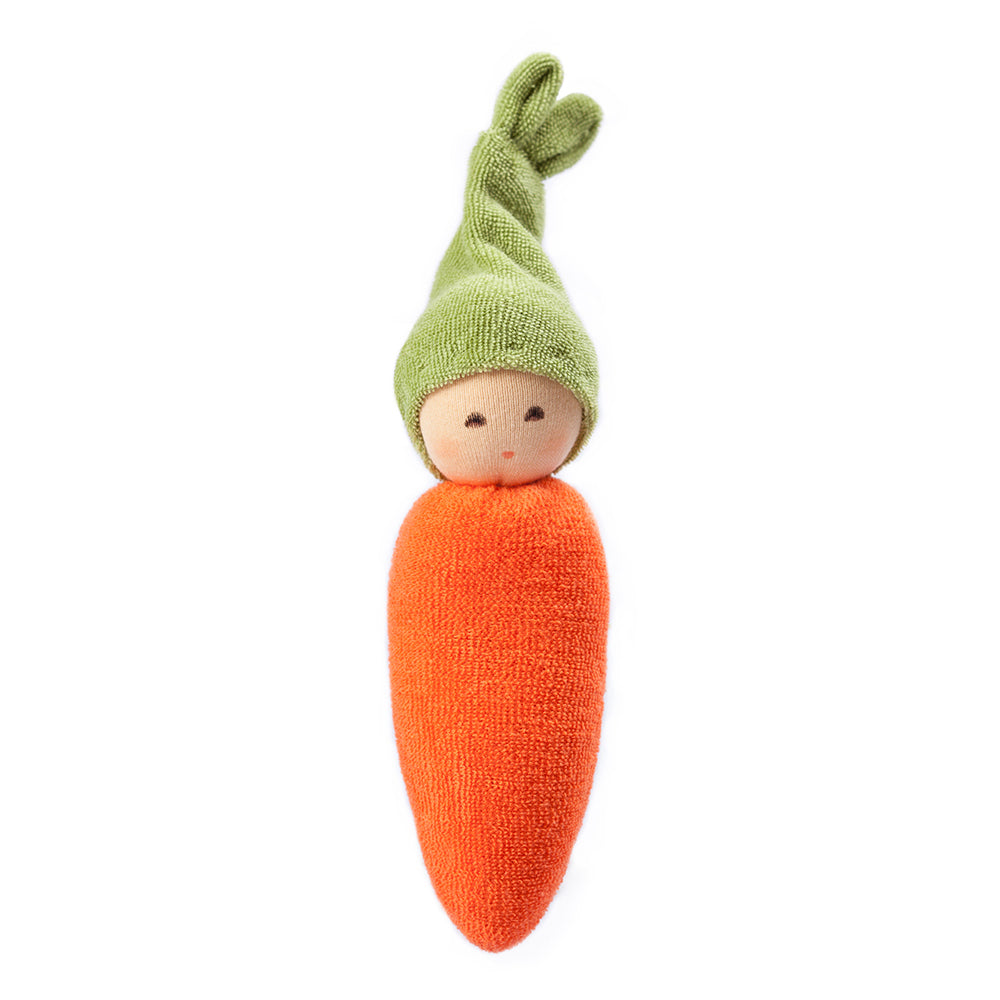 Nanchen Organic Carrot Rattle Doll | | Nanchen | Little Acorn to Mighty Oaks