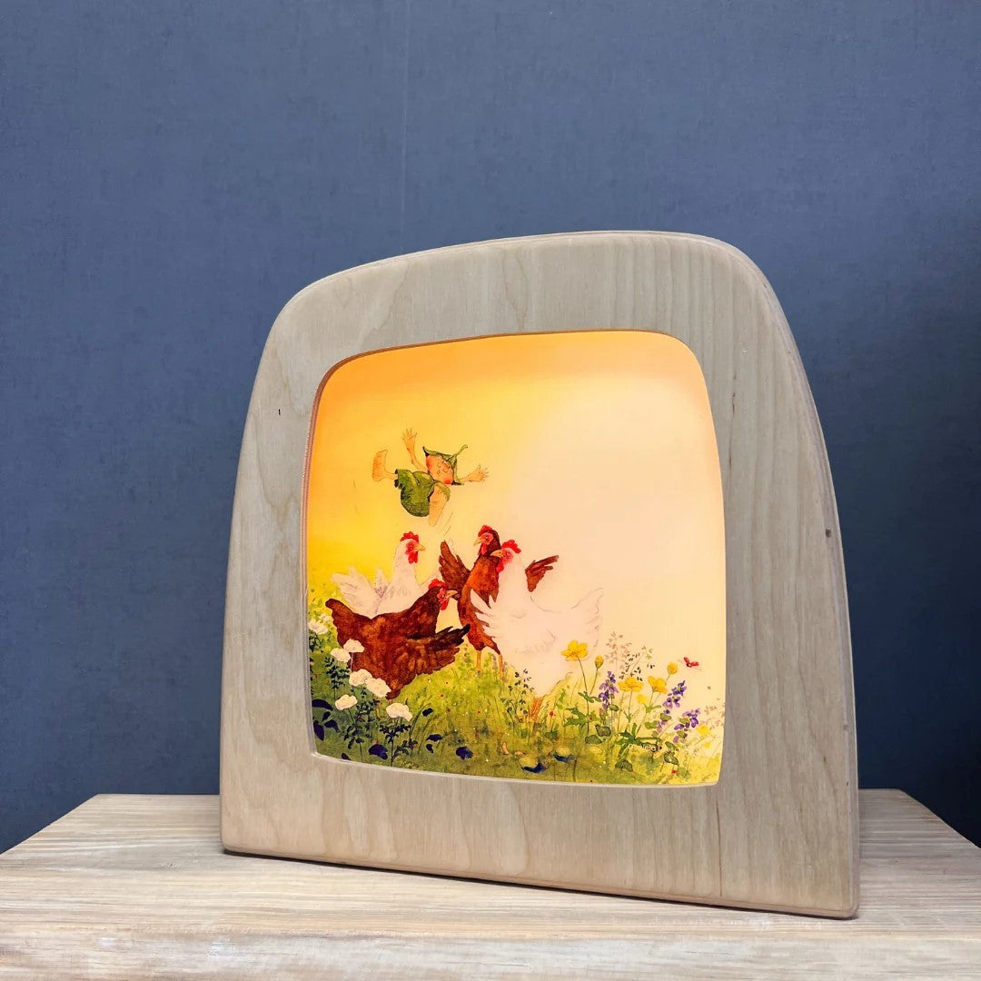 StoryLux - Griswald and the Clucking Chickens - 6 Toverlux Silhouettes | Toy | Toverlux | Little Acorn to Mighty Oaks