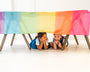 Sarah's Silks - Rainbow Cotton Playcloth - 42 x 72 inches | | Sarah's Silks | Little Acorn to Mighty Oaks