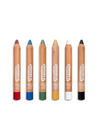 Namaki Face Painting Pencils Jumbo - 6 colours - Rainbow | | Namaki | Little Acorn to Mighty Oaks