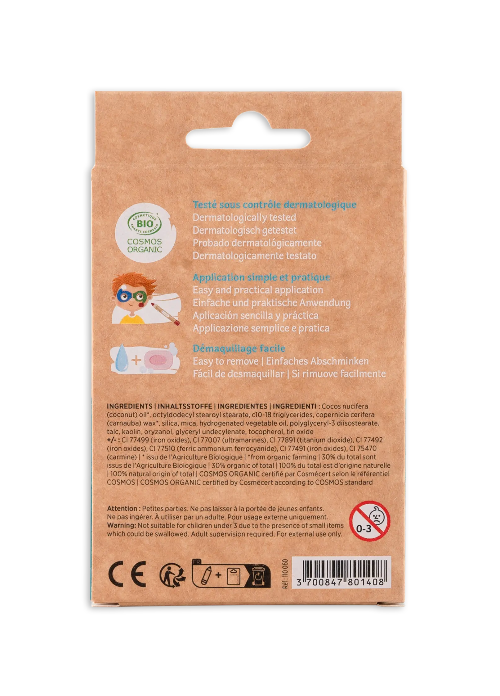 Namaki Face Painting Pencils Jumbo - 6 colours - Rainbow | | Namaki | Little Acorn to Mighty Oaks