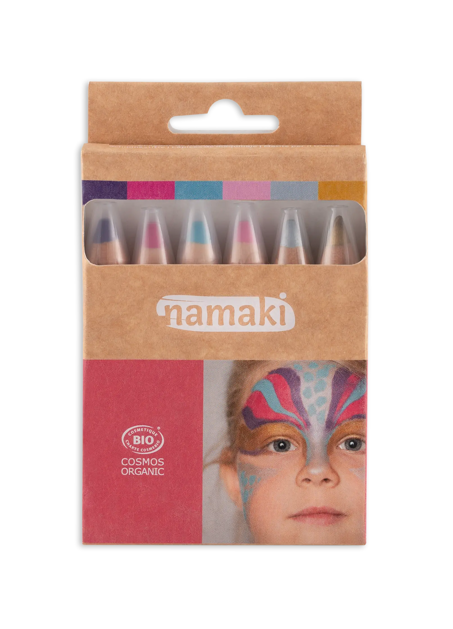 Namaki Face Painting Pencils Jumbo - 6 colours - Enchanted Worlds | | Namaki | Little Acorn to Mighty Oaks
