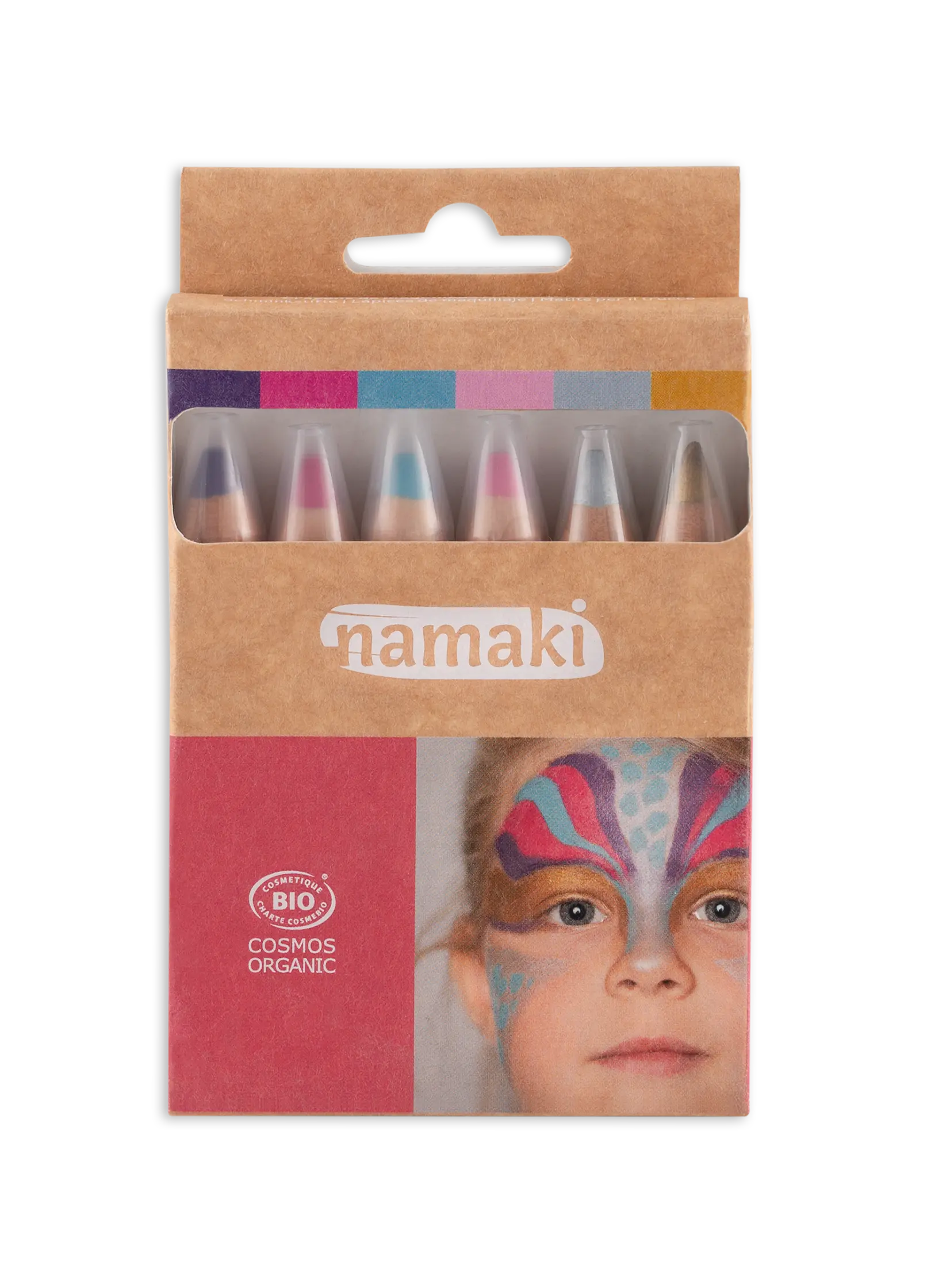 Namaki Face Painting Pencils Jumbo - 6 colours - Enchanted Worlds | | Namaki | Little Acorn to Mighty Oaks