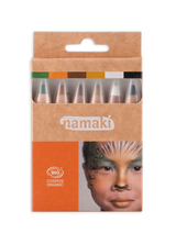Namaki Face Painting Pencils Jumbo - 6 colours - Wildlife | | Namaki | Little Acorn to Mighty Oaks